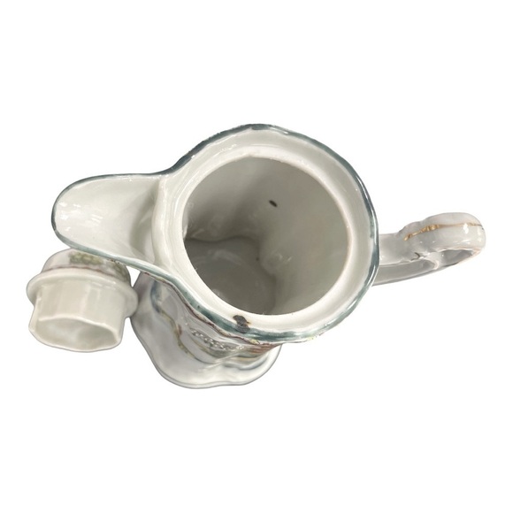 1900's Nippon Torri chocolate Pot, oriental Scene - Picture 7 of 15